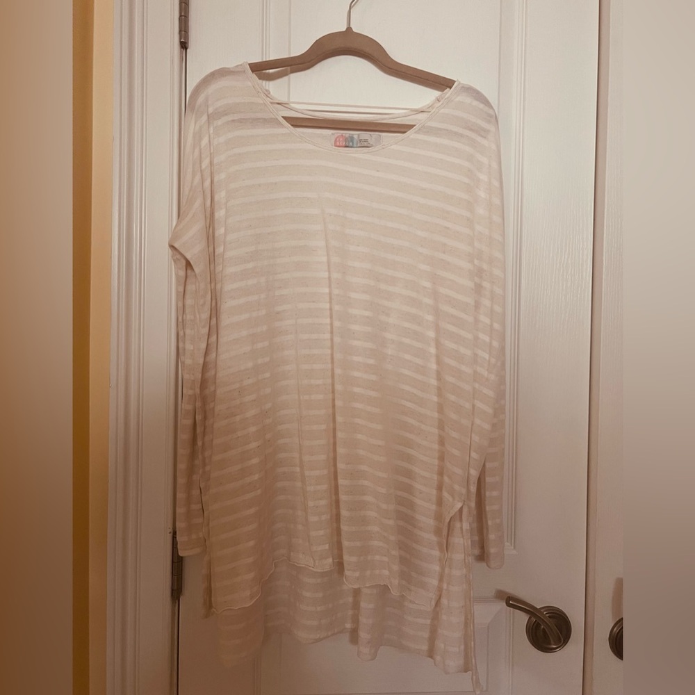 Vintage FreePeople striped tunic top